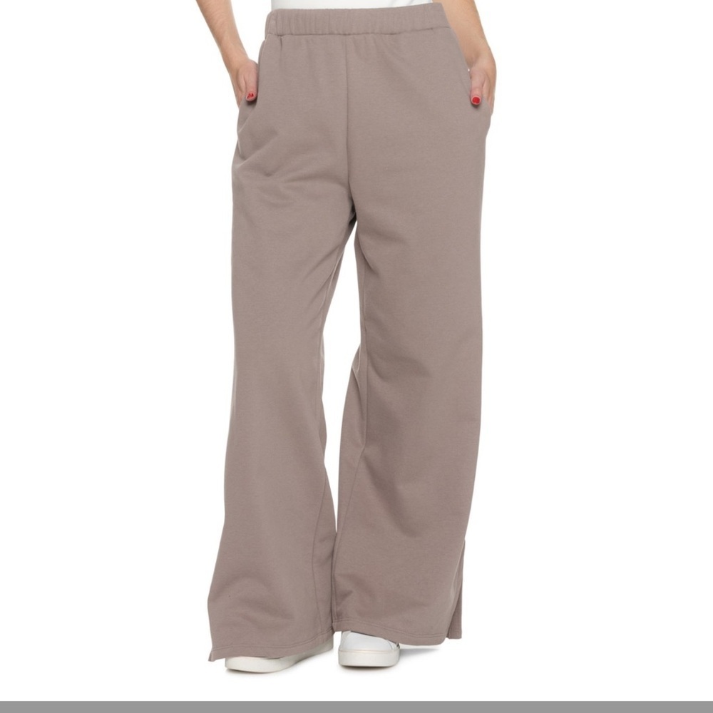 Beyond Yoga Open Ended Wide-Leg Pants - Mid Rise